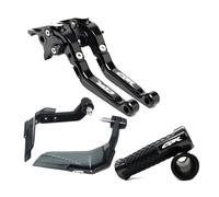 XKPPCSCPZ Motorcycle Brake Clutch Levers for HON@&DA CBR 600 F2 F3 F4 F4i CBR900RR Fireblade CBR400 NC29 Motorcycle CNC Brake Clutch Lever Combination Handle Rubber Guard(3)