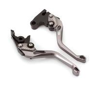 XKPPCSCPZ Motorcycle Brake Clutch Levers for Hon@&da CBR600 CBR 600 F2 F3 F4 F4i 1991-2007 CBR900RR 1993-1999 Motorcycle Adjustable Brake Clutch Lever Handles Hand Grips(3D 158mm Gray)
