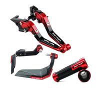 XKPPCSCPZ Motorcycle Brake Clutch Levers for Ka&@wasaki 650 650CC 2009-2014 Motorcycle CNC Brake Clutch Lever Combination Handle Rubber Guard(3)