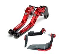 XKPPCSCPZ Motorcycle Brake Clutch Levers for Su@&zuki DL650 V-Strom DL 650 Vstrom 2011-2022 Motorcycle CNC Brake Clutch Lever Combination Handle Rubber Guard(10)