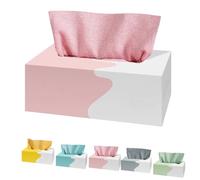 XKrmp 20-Pack Pull-Out Microfiber Cleaning Cloths in Box - Lint-Free & Streak-Free Wipes for Glass, Car Detailing & Kitchen Countertops - Reusable 20x20cm High-Density Rags for Household (Pink)