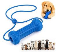 XKrmp Dual-Action Dog Teeth Cleaning Toy, Wearable Dental Chew Block with Head Strap, Pet Toothbrush Companion Tool for Small Medium Large Breeds (2Pcs)