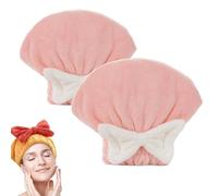 XKrmp Microfiber Hair Towel Wrap for Women - Super Absorbent & Quick Dry Turban with Soft Fabric, Perfect Hair Accessories for Women Who Value Frizz-Free Styling (Mixed# 5)