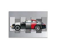 XKUGA Car Evolution Series Poster 911 964 993 996 997 991 Poster Decorative Painting Canvas Wall Posters And Art Picture Print Modern Family Bedroom Decor Posters 16x24inch(40x60cm)