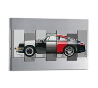 XKUGA Car Evolution Series Poster 911 964 993 996 997 991 Poster Decorative Painting Canvas Wall Posters And Art Picture Print Modern Family Bedroom Decor Posters 20x30inch(50x75cm)