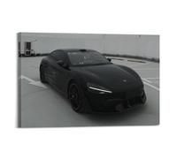 XKUGA China Sports Car Poster SU7 Ultra Electric Racing Poster Decorative Painting Canvas Wall Posters And Art Picture Print Modern Family Bedroom Decor Posters 16x24inch(40x60cm)