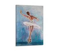 XKUGA Classic Piano Ballet Dance Symphony Poster Music Vintage Modern Decorative Canvas Prints - Ideal Wall Art for Family, Man Cave, Game Room, Boys & Girls Bedroom 20x30inch(50x75cm)