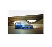 XKUGA JDM Car Poster Impreza WRX STI Japanese Sport Car Poster Decorative Painting Canvas Wall Posters And Art Picture Print Modern Family Bedroom Decor Posters 12x18inch(30x45cm)