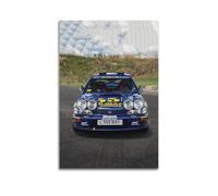 XKUGA Rally Cars Poster Wrc Subaru Impreza Sports Car Poster Decorative Painting Canvas Wall Posters And Art Picture Print Modern Family Bedroom Decor Posters 24x36inch(60x90cm)