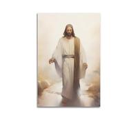 XKUGA Religion Poster Christianity Great Jesus 13 Poster Decorative Painting Canvas Wall Posters And Art Picture Print Modern Family Bedroom Decor Posters 24x36inch(60x90cm)