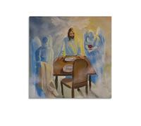 XKUGA Religion Poster Christianity Great Jesus 14 Poster Decorative Painting Canvas Wall Posters And Art Picture Print Modern Family Bedroom Decor Posters 20x20inch(50x50cm)