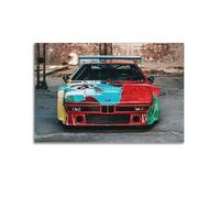 XKUGA Sports Car Art Poster 3.0 Csl M3 Gt2 M3 M6 M1 Racing Poster Decorative Painting Canvas Wall Posters And Art Picture Print Modern Family Bedroom Decor Posters 20x30inch(50x75cm)