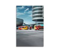 XKUGA Sports Car Art Poster 3.0 Csl M3 Gt2 M3 M6 M1 Racing Poster Decorative Painting Canvas Wall Posters And Art Picture Print Modern Family Bedroom Decor Posters 12x18inch(30x45cm)