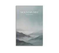 XKUGA Zen Landscape Poster Mountain Mist Quiet Nature Meditation Modern Decorative Canvas Prints - Ideal Wall Art for Family, Man Cave, Game Room, Boys & Girls Bedroom 16x24inch(40x60cm)