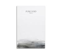 XKUGA Zen Landscape Poster Pure Void Ink Mountain Calm Meditation Modern Decorative Canvas Prints - Ideal Wall Art for Family, Man Cave, Game Room, Boys & Girls Bedroom 12x18inch(30x45cm)