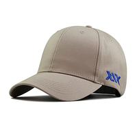 XKUN Baseball cap 58-60 60-68Cm Large Head Man Big Size Causal Peaked Hats Cool Hip Hop Hat Man Plus Size Baseball Caps-Khaki,Xl 60-68Cm