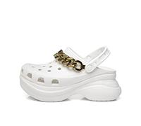 XKUN Slippers Summer Women Slippers Garden Shoes Wedges Beach Sandals Heels Girls Flip Flops Platform Chain Clogs For Women Shoe-White,38