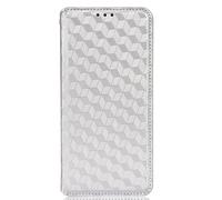 XKXKZXKFYL Case for iPhone 16/16 Plus/16 Pro/16 Pro Max, Cerebral Cortex Magnetic Stand Shell Slot Flip Cover(Silver