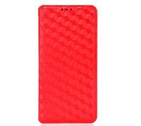 XKXKZXKFYL Case for iPhone 16/16 Plus/16 Pro/16 Pro Max, Cerebral Cortex Magnetic Stand Shell Slot Flip Cover(Red,16