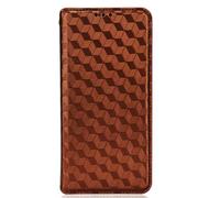 XKXKZXKFYL Case for iPhone 16/16 Plus/16 Pro/16 Pro Max, Cerebral Cortex Magnetic Stand Shell Slot Flip Cover(Brown,