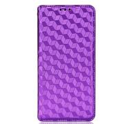 XKXKZXKFYL Case for iPhone 16/16 Plus/16 Pro/16 Pro Max, Cerebral Cortex Magnetic Stand Shell Slot Flip Cover(Purple