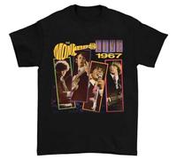 XKYYPOORWW The Monkees Live Album Short Sleeve Cotton Unisex T-ShirtBlackL