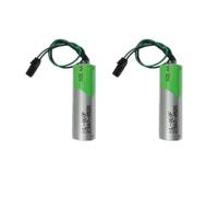 XL-060F 3.6V 2400MAH Size AA Non-Rechargeable Lithium Battery with Black Plug (2pcs)