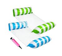 XL 2 Pack Inflatable Pool Floats, 4 IN 1 Inflatable Pool Water Hammock, Swimming Inflatable Pool Floats Hammock for Adults, Pool Inflatable for Party Summer Water Beach