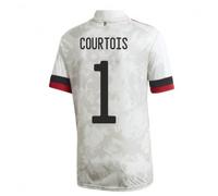 (XL) 2020-2021 Belgium Away Shirt (COURTOIS 1)