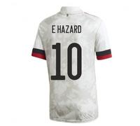 (XL) 2020-2021 Belgium Away Shirt (E HAZARD 10)