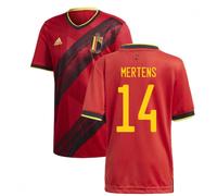 (XL) 2020-2021 Belgium Home Adidas Football Shirt (MERTENS 14)