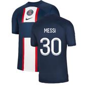 PSG Men's 2022 - 2023 Home Shirt - Messi 30 in Navy | Size: XL PSG Navy XL