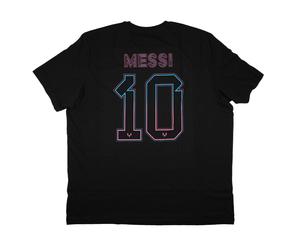 (XL) 2023-2024 Inter Miami Messi No10 T-Shirt (Black)