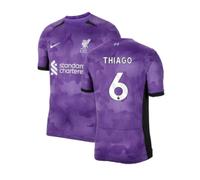 (XL) 2023-2024 Liverpool Third Shirt (Thiago 6)