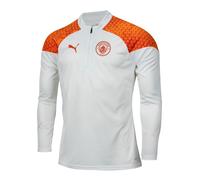 Puma Manchester City Training Quarter Zip Top 2023 2024 Adults XL White