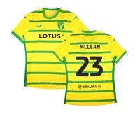 (XL) 2023-2024 Norwich City Home Shirt (McLean 23)