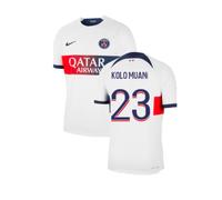 (XL) 2023-2024 PSG Away Shirt (Kolo Muani 23)