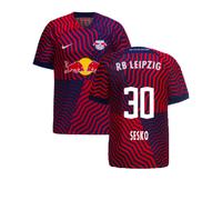 (XL) 2023-2024 Red Bull Leipzig Away Shirt (Sesko 30)