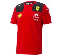 PUMA Scuderia Ferrari 2023 Team Replica Carlos Sainz Tee Shirt, Red, size X Large