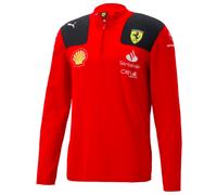 PUMA Scuderia Ferrari - 2023 Team Half Zip Sweat - Men - Red - Size: XL