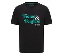 (XL) 2023 Mercedes Fierce and Fearless Graphic Tee (Black)