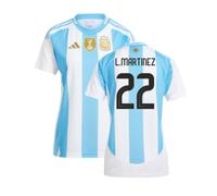(XL) 2024-2025 Argentina Home Shirt (Ladies) (L.MARTINEZ 22)