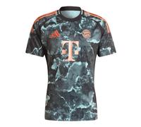 Adidas Bayern Munich Away Mens Short Sleeve Jersey 2024/2025 Size: Extra Large, Colour: Black