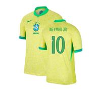 Brazil Men's 2024 - 2025 Home Shirt - Neymar Jr 10 in Yellow | Size: XL Brazil Yellow XL