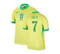 (XL) 2024-2025 Brazil Home Shirt (Vini JR 7)