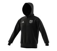(XL) 2024-2025 Olympique Lyon Anthem Jacket (Black)