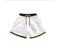 (XL, 3DTHKI341-white) Anime Men's Gym Shorts 3D Printed Shorts Quick Dry Mesh Casual Board Shorts for Summer to Jogging Fitness Basketball