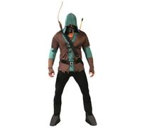 (XL (54-56)) Men's masked archer costume