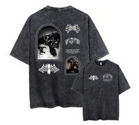 (XL, 6) Darc Wolves Sport Vintage Washed T Shirts Gym Bodybuilding Oversized Men Clothing Summer Fitness TEE Workout Darc Sport T-shirts