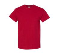 (XL, Antique Cherry Red) Gildan Mens Heavy Cotton Short Sleeve T-Shirt (Pack Of 5)